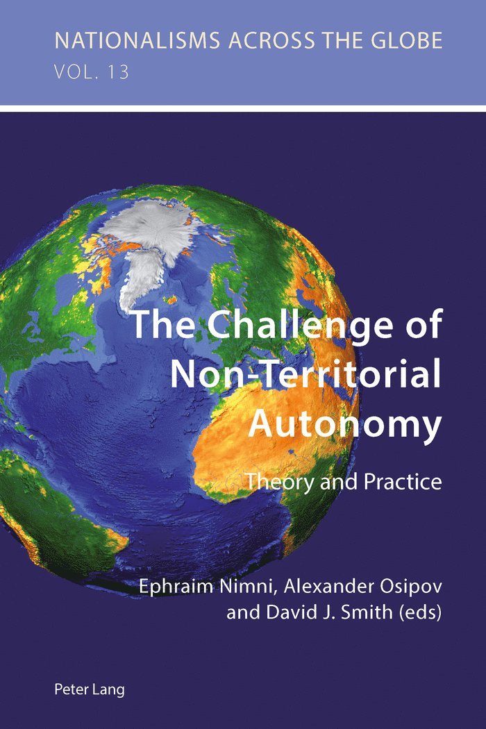 Ephraim Nimni, Alexander Osipov, David Smith - Challenge of Non-Territorial Autonomy, Häftad