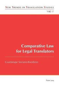 bokomslag Comparative Law for Legal Translators