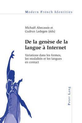 bokomslag De la genèse de la langue à Internet