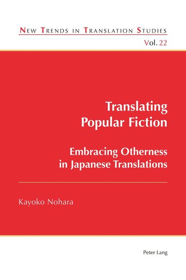 Kayoko Nohara, Jorge Díaz Cintas - Translating Popular Fiction, Häftad