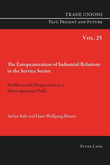 Stefan Rüb, Hans-Wolfgang Platzer, Craig Phelan - Europeanization of Industrial Relations in the Service Sector, Häftad