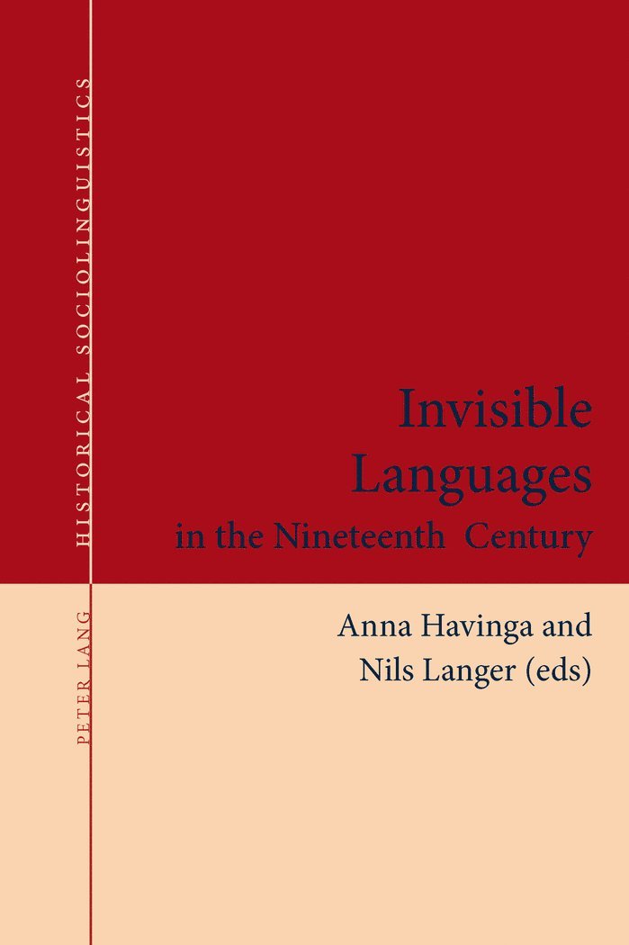 Anna Havinga, Nils Langer - Invisible Languages in the Nineteenth Century, Häftad