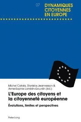 bokomslag LEurope des citoyens et la citoyennet europenne