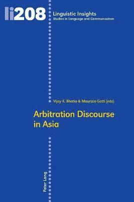 bokomslag Arbitration Discourse in Asia
