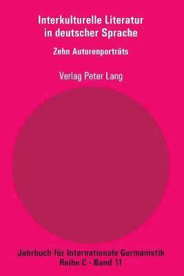 Carmine Chiellino, Szilvia Lengl - Interkulturelle Literatur in deutscher Sprache, Häftad