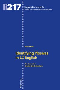 bokomslag Identifying Plosives in L2 English