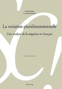 bokomslag La variation pluridimensionnelle