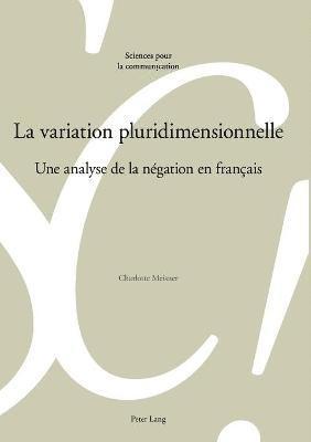 Charlotte Meisner, Alain Berrendonner, Marie-José Béguelin, Didier Maillat, Louis De Saussure, Marie-Jose Beguelin - variation pluridimensionnelle, Häftad