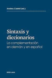 bokomslag Sintaxis y diccionarios