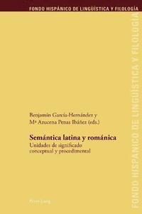 bokomslag Semántica latina y románica