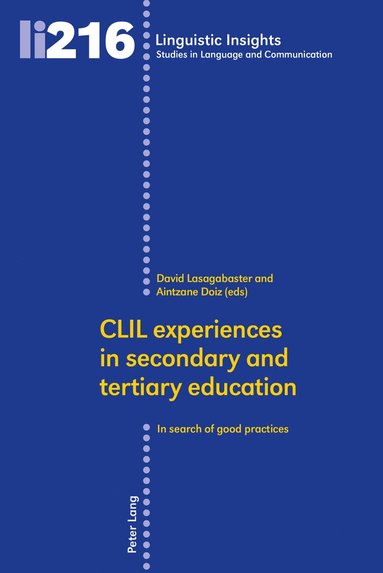 bokomslag CLIL experiences in secondary and tertiary education