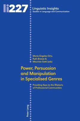 bokomslag Power, Persuasion and Manipulation in Specialised Genres