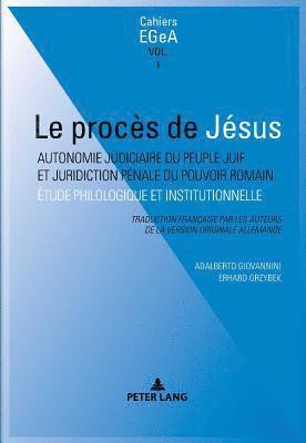 Adalberto Giovannini, Lorenz E Baumer, Philippe Collombert - procès de Jésus, Häftad