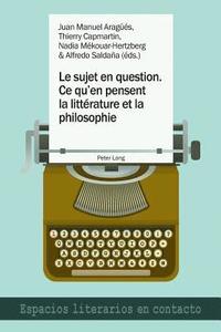 bokomslag Le Sujet En Question. Ce Qu'en Pensent La Littrature Et La Philosophie