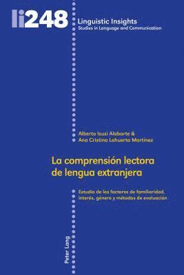 Alberto Isusi Alabarte, Ana Cristina Lahuerta Martínez, Ana Cristina Lahuerta Martinez, Maurizio Gotti - comprensión lectora de lengua extranjera, Inbunden