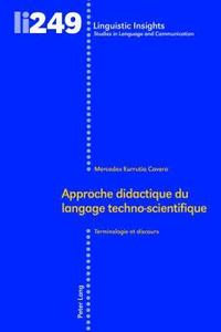 bokomslag Approche didactique du langage techno-scientifique