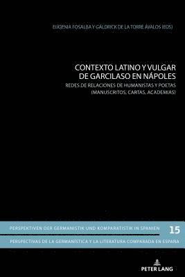 bokomslag Contexto Latino Y Vulgar de Garcilaso En Npoles