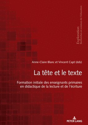 bokomslag La Tte Et Le Texte