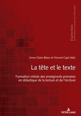 La Tte Et Le Texte 1