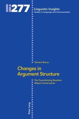 bokomslag Changes in Argument Structure