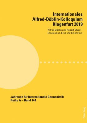 Internationales Alfred-Doeblin-Kolloquium Klagenfurt 2019 1