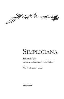 Peter Hesselmann - Simpliciana XLIV (2022), Häftad