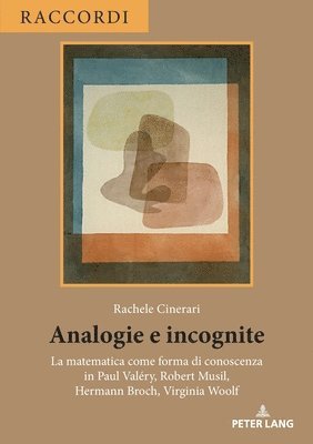Rachele Cinerari, Valeria Merola - Analogie e incognite, Häftad