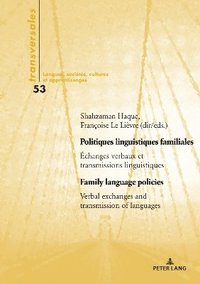 bokomslag Politiques linguistiques familiales / Family language policies