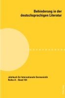 bokomslag Behinderung in der deutschsprachigen Literatur