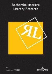 bokomslag Recherche littéraire / Literary Research
