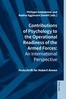 Philippe Goldammer, Nadine Eggimann Zanetti - Contributions of Psychology to the Operational Readiness of the Armed Forces: An International Perspective, Inbunden
