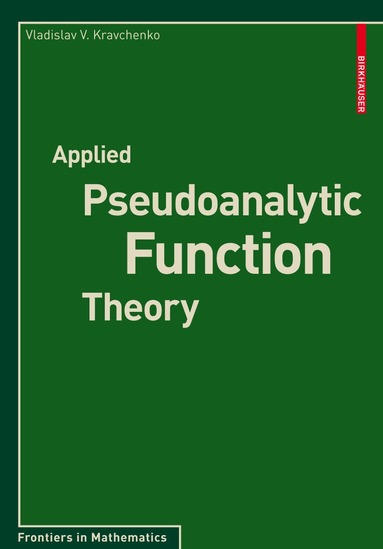 bokomslag Applied Pseudoanalytic Function Theory