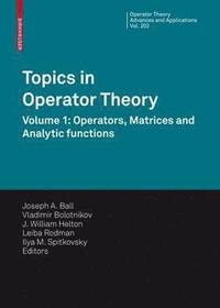 bokomslag Topics in Operator Theory