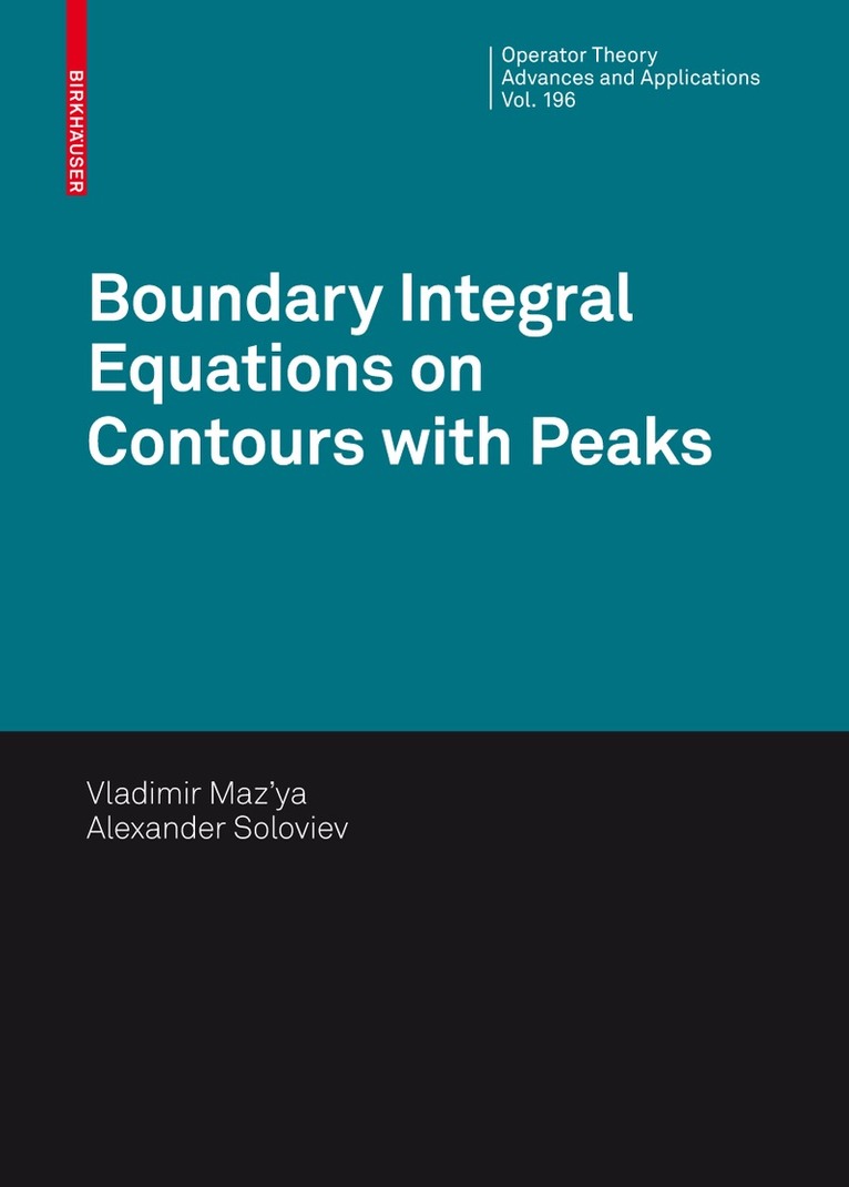 Boundary Integral Equations on Contours with Peaks 1