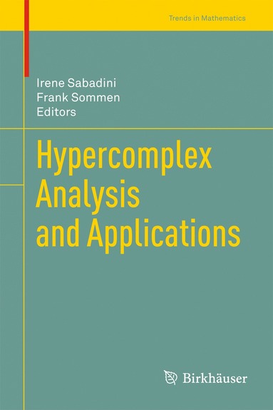 bokomslag Hypercomplex Analysis and Applications