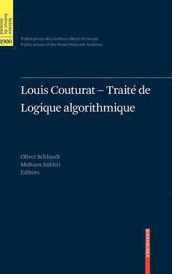 bokomslag Louis Couturat -Trait de Logique algorithmique