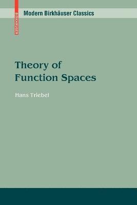 Theory of Function Spaces 1