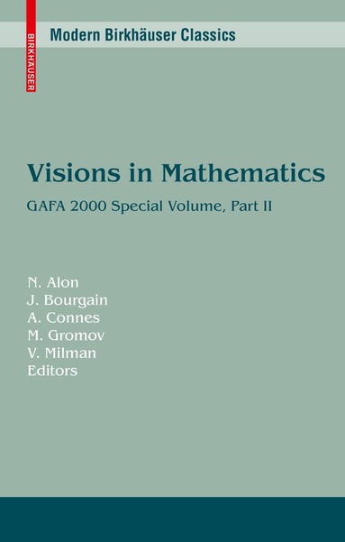 Noga Alon, Jean Bourgain, Alain Connes, Misha Gromov, Vitali D. Milman - Visions in Mathematics, Häftad