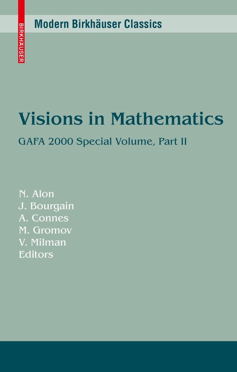 Visions in Mathematics 1