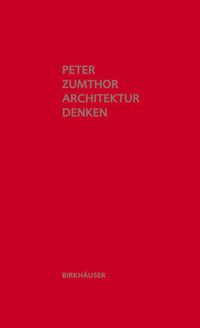 bokomslag Architektur Denken