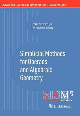 bokomslag Simplicial Methods for Operads and Algebraic Geometry