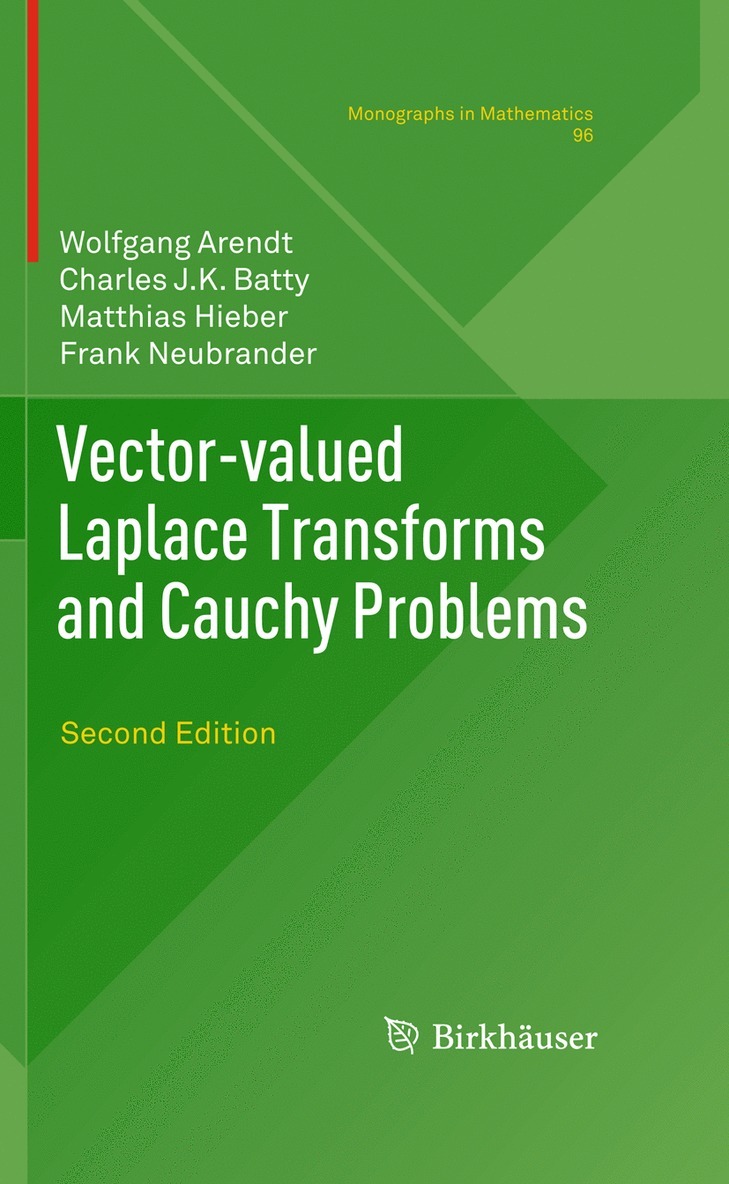 Vector-valued Laplace Transforms and Cauchy Problems 1