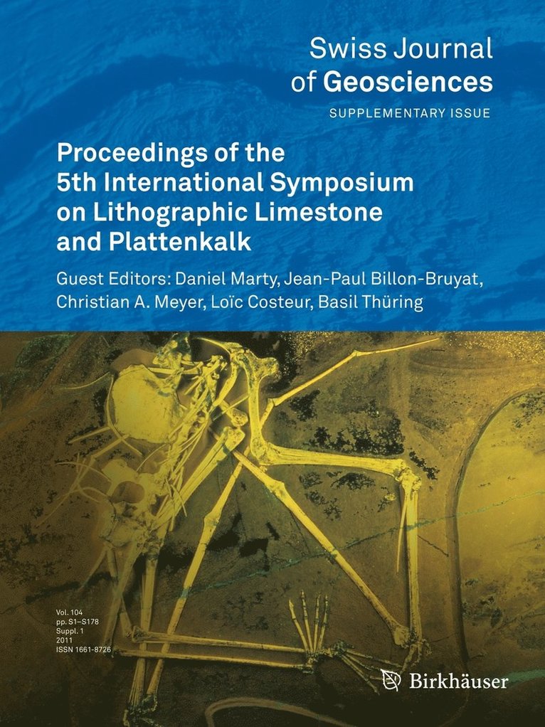 Proceedings of the 5th International Symposium on Lithographic Limestone and Plattenkalk 1