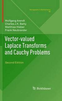 bokomslag Vector-valued Laplace Transforms and Cauchy Problems