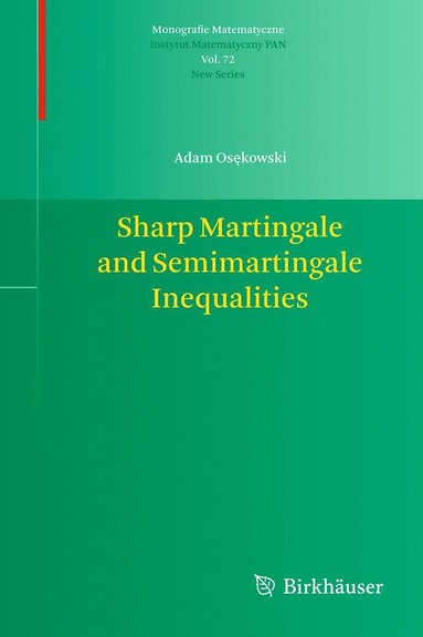 bokomslag Sharp Martingale and Semimartingale Inequalities