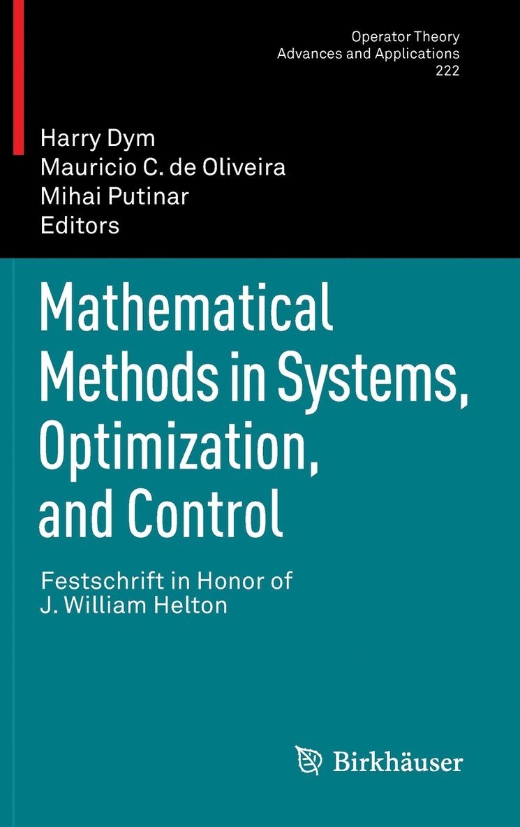 Mathematical Methods in Systems, Optimization, and Control 1