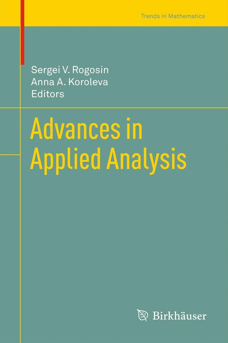 Advances in Applied Analysis 1