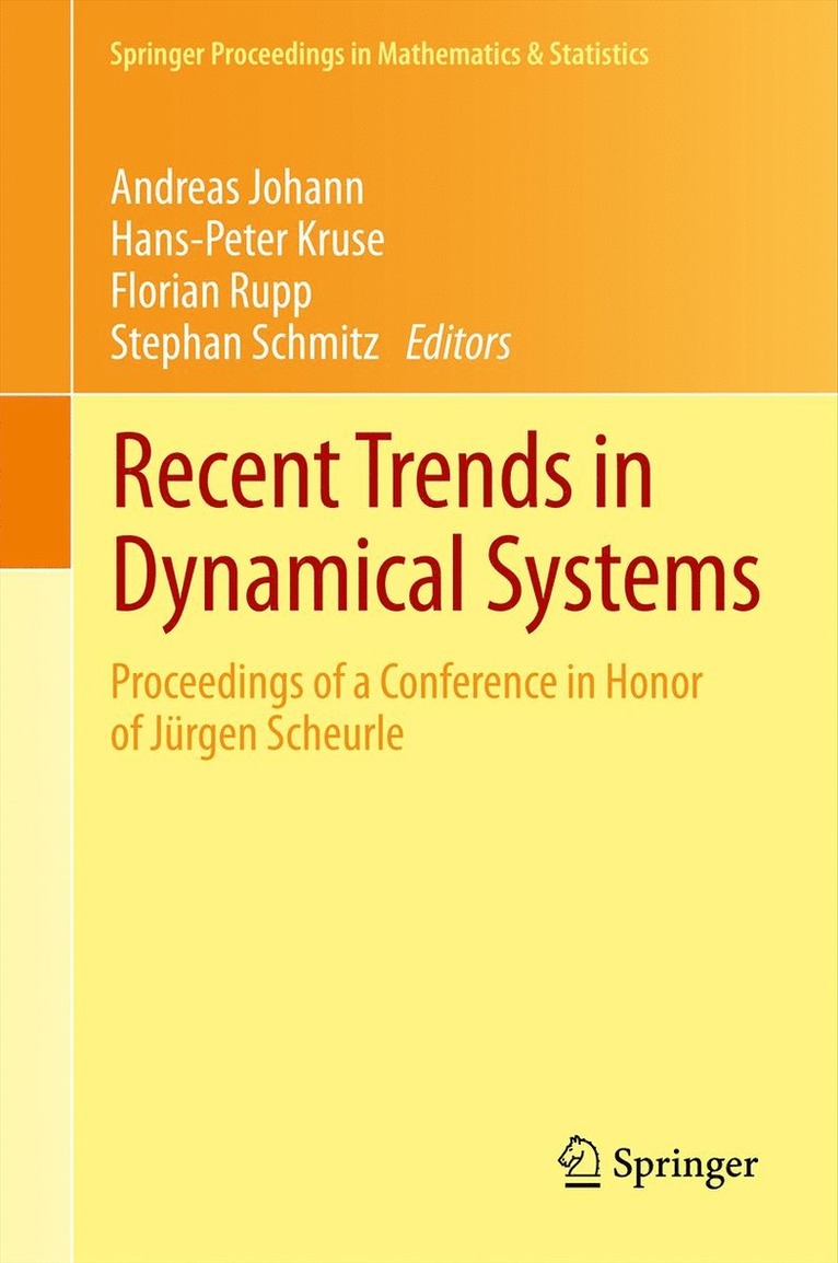 Recent Trends in Dynamical Systems 1