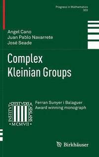 bokomslag Complex Kleinian Groups