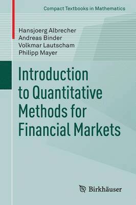 Introduction to Quantitative Methods for Financial Markets 1